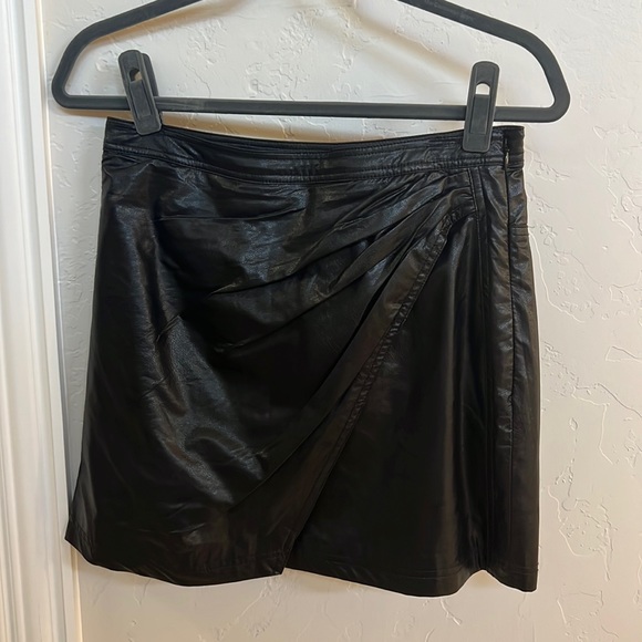 Free People Dresses & Skirts - Free People Faux leather skirt